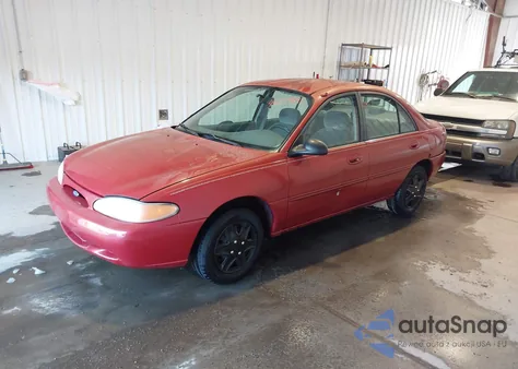 1997 Ford Escort Lx from USA, damaged, VIN 1FALP13P9VW220688